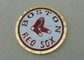 Les pièces de monnaie personnalisées par Red Sox de Boston de 2,0 pouces par en laiton meurent émail mol frappé