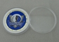 Pièces de monnaie personnalisées embouties par laiton bord de coupe de diamant de 2,0 pouces
