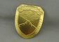 2,5&quot; les insignes brumeux de récompense d'or, plein 3D par le laiton a embouti des insignes d'armée