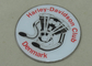 Insignes photogravés du souvenir 3.0inch, insigne d'époxyde de club de Harley Davidson