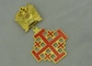 récompenses faites sur commande de médaille de l'or 3D, médaille synthétique en alliage de zinc d'émail