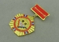 Les médailles faites sur commande militaires en alliage de zinc 3D de récompenses moulage mécanique sous pression avec l'émail mol